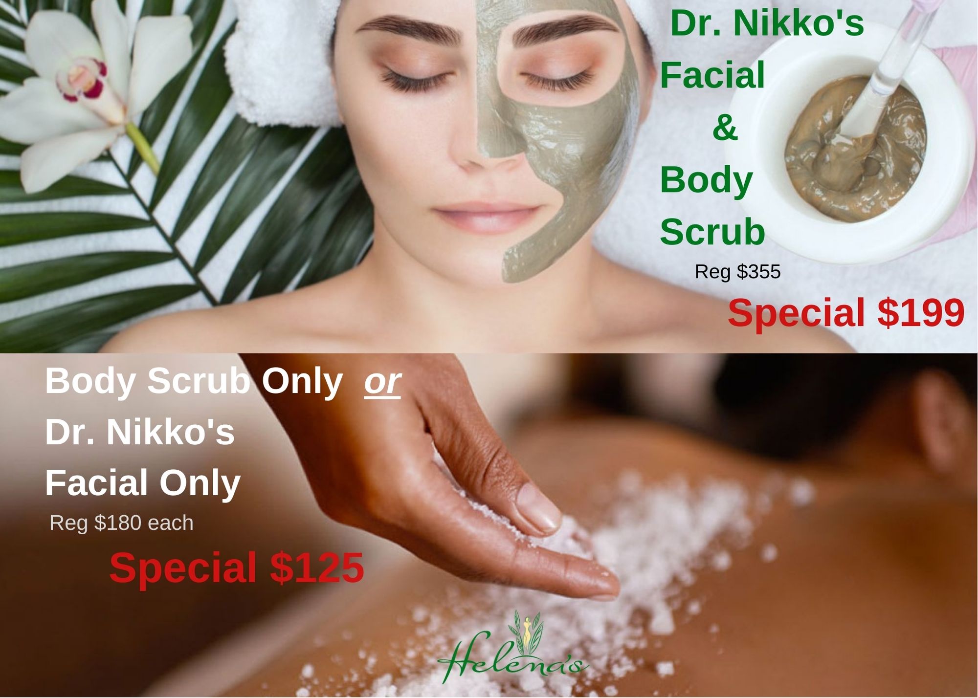 Body Scrub and Facial Special May 2021 1